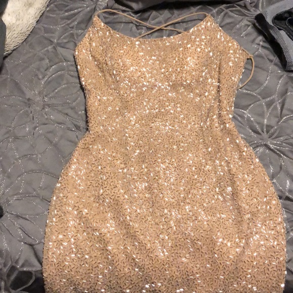 Sherri Hill beaded elegant dress. - Picture 9 of 12